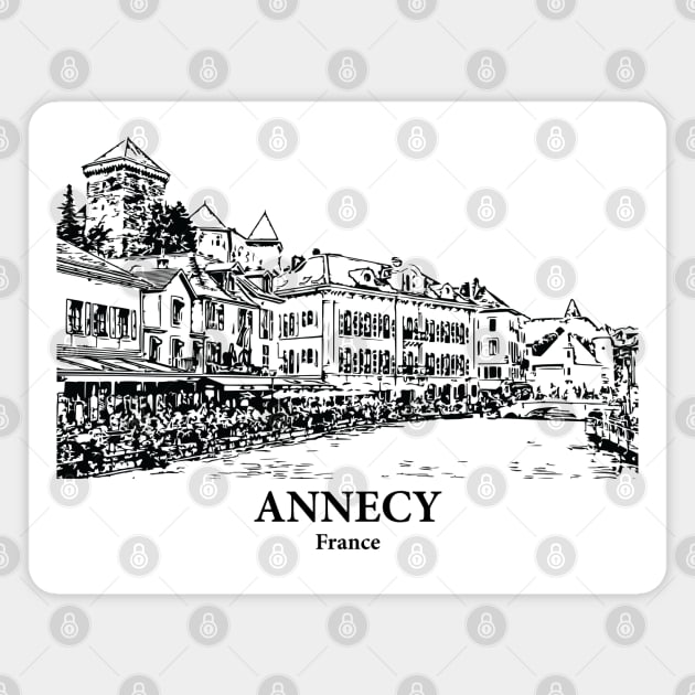 Annecy - France Magnet by Lakeric